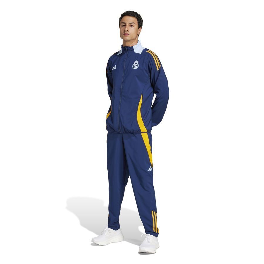 Real Madrid Veste d'Entraînement Presentation Tiro 24 - Bleu/Bleu/Crew Orange
