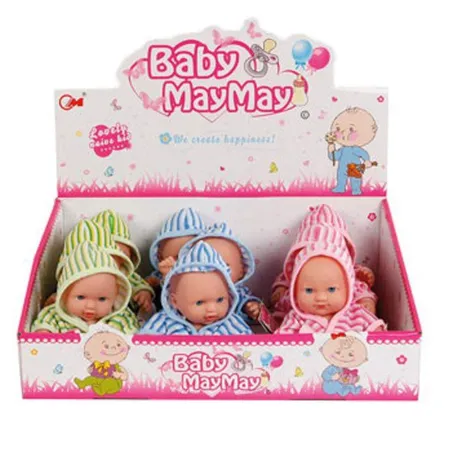 Van Manen Babypuppe mit Badeanzug, 20 cm, 1 Stück, 3-fach sortiert