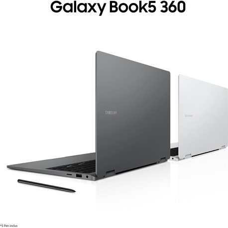 PC portable Samsung Galaxy Book5 360 écran tactile 15,6'' FHD Copilot+PC Intel Core Ultra 7 16 Go RAM 1 To SSD Anthracite