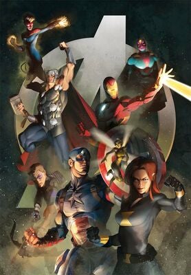 Clementoni Disney 100 Marvel Avengers Puslespill 1000 Brikker