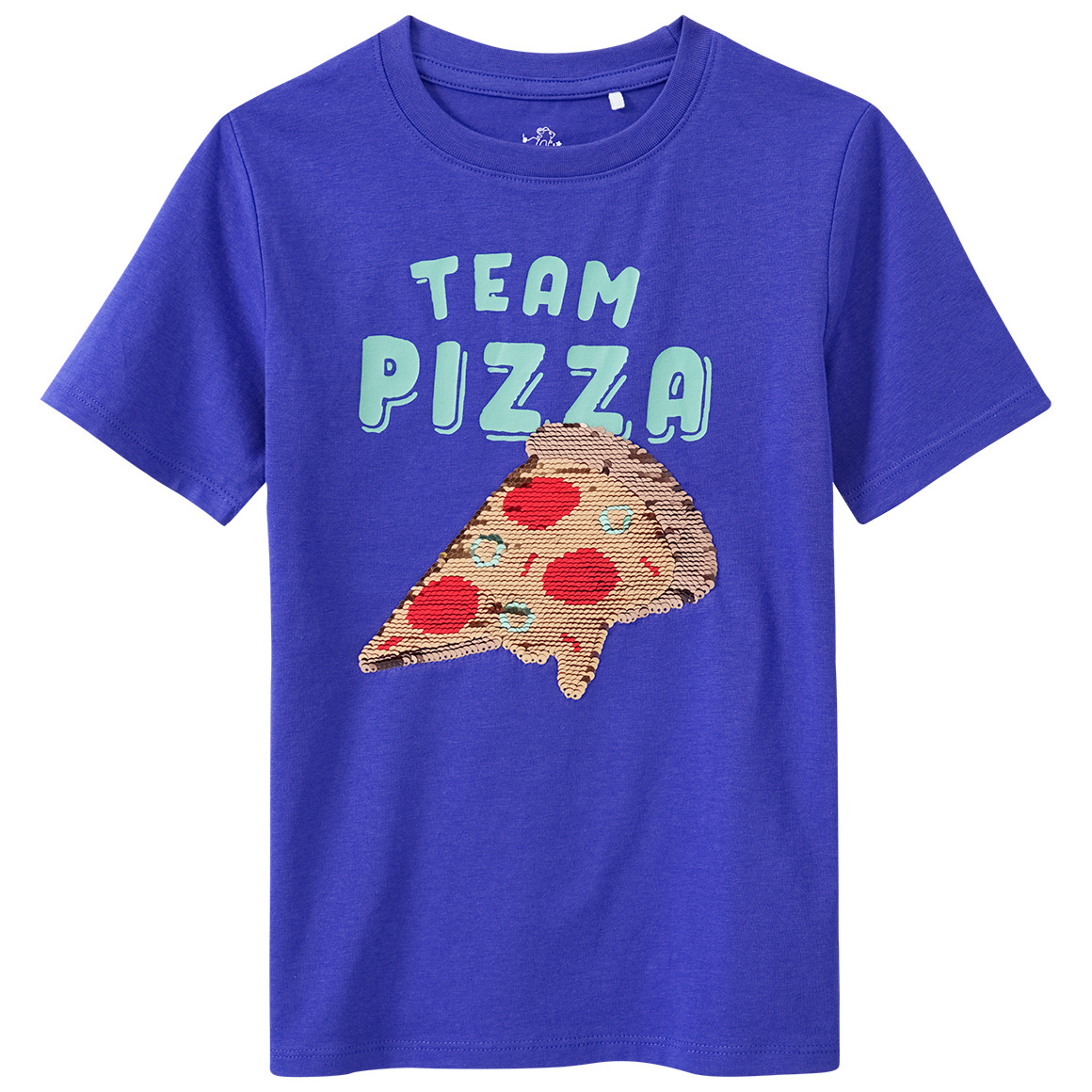 Topolino Jungen T-Shirt mit Wendepailletten blau