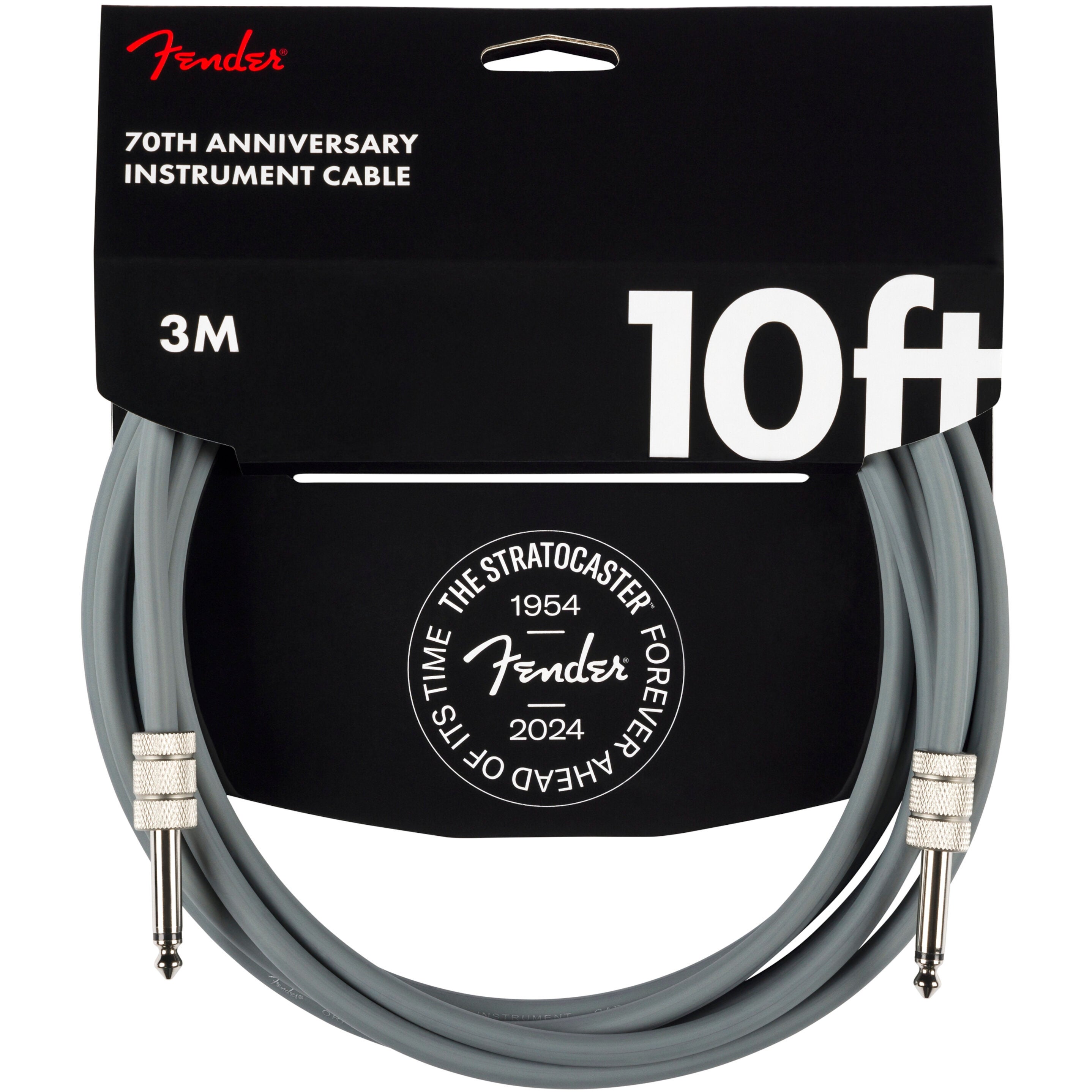 Fender 10' Anniversary Instrument Cable 3m grijs