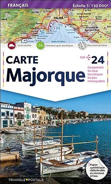 TRIANGLE POSTALS - CARTE MAJORQUE 1/130 000