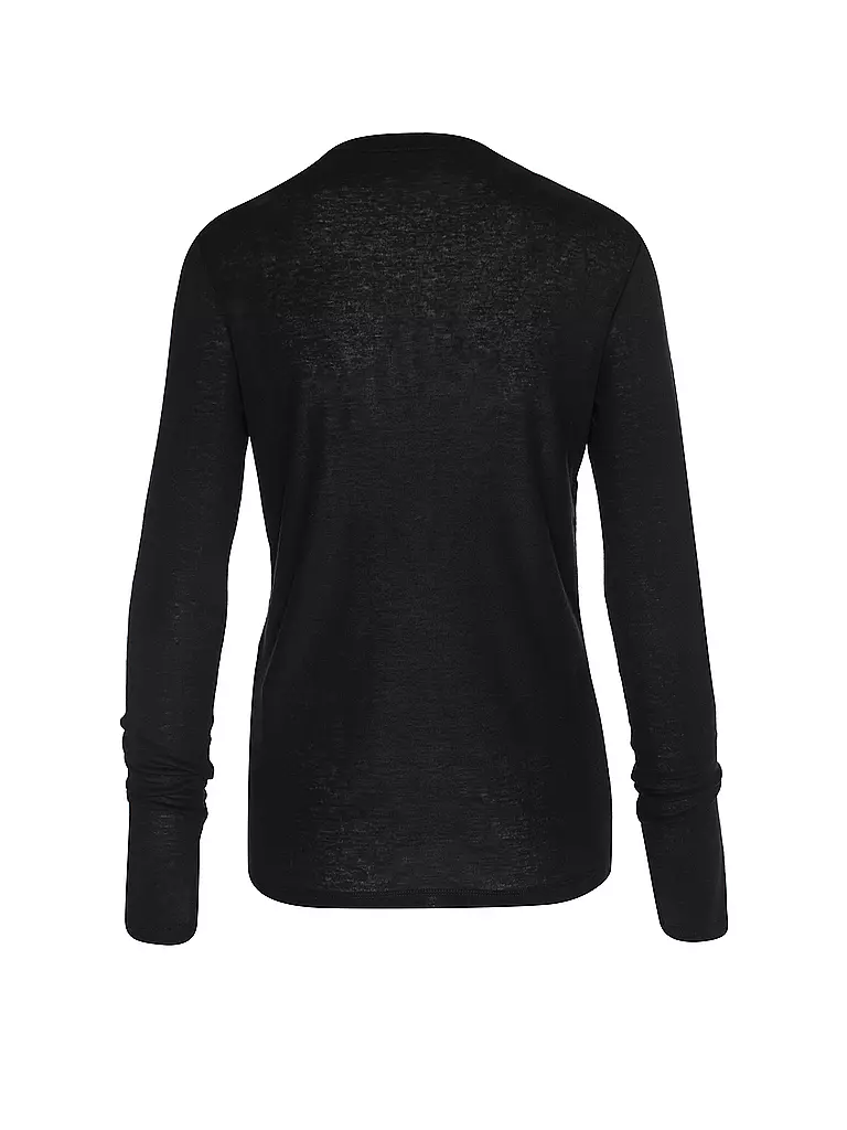 CLOSED Langarmshirt schwarz