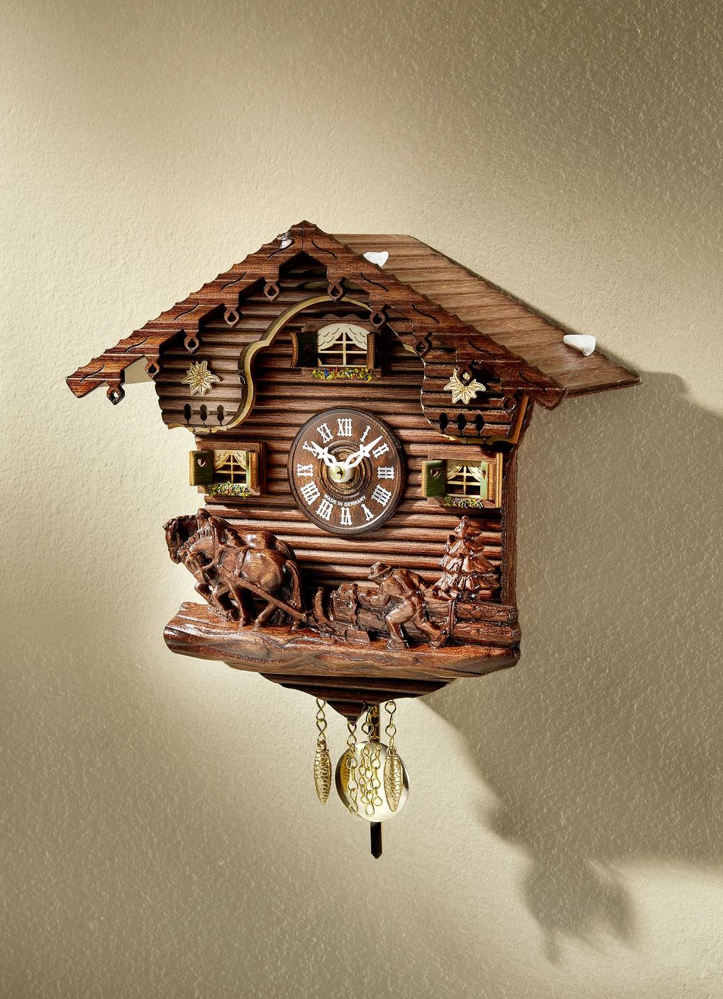 Kuckucksuhr aus Holz
