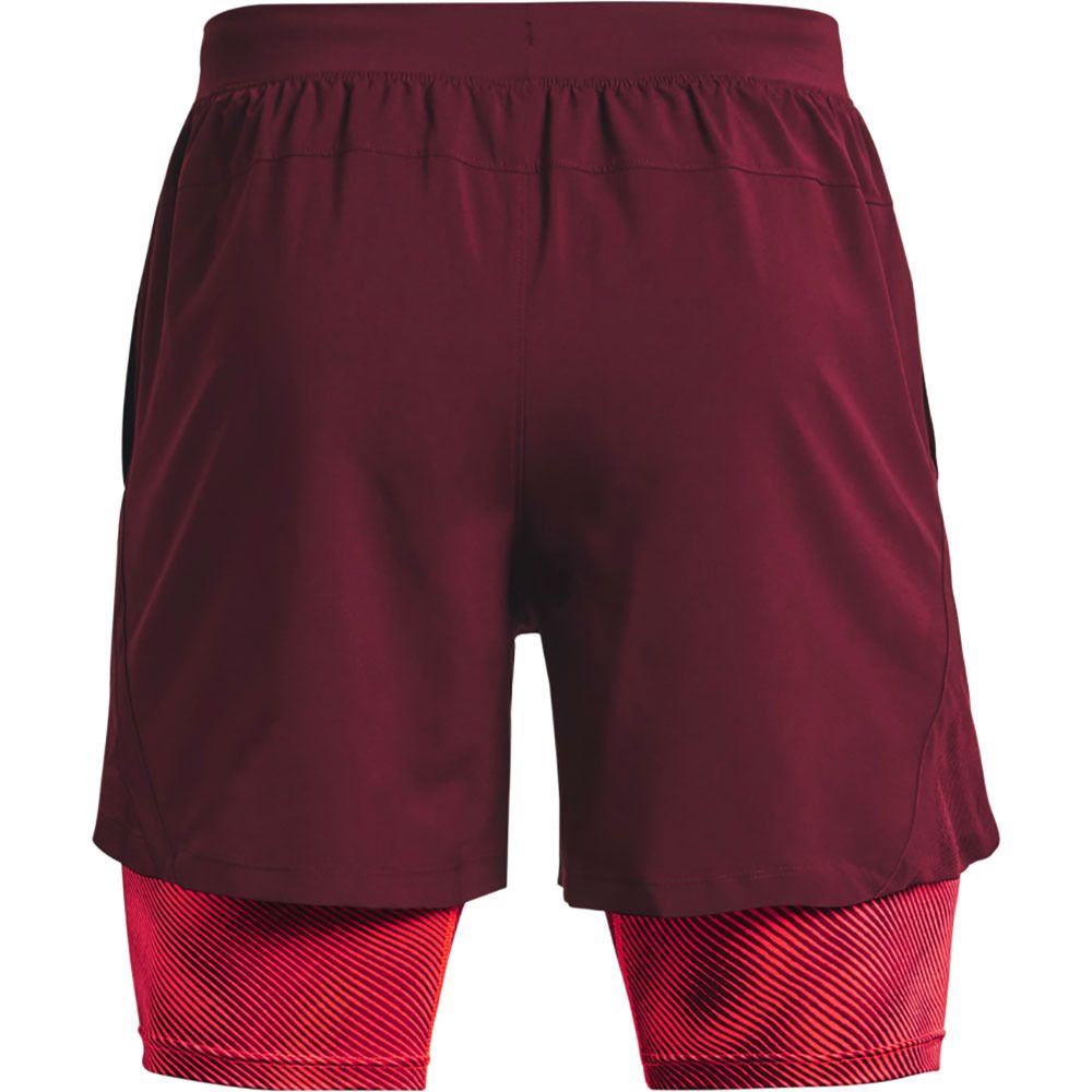 Under Armour LAUNCH 5'' 2-IN-1 - Short Homme marine