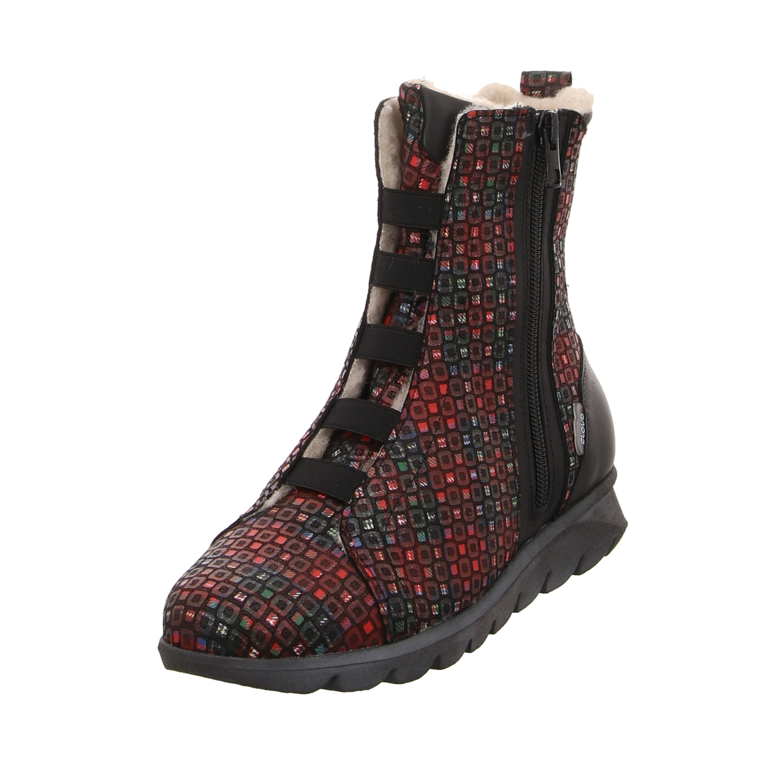 Cloud Stiefelette rot