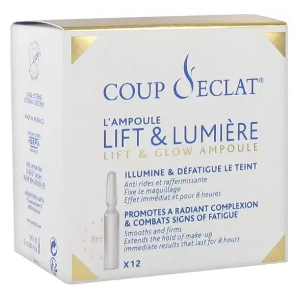Ampolas de Luminosidade Facial e Lifting Radiance (Caixa com 12 unidades)