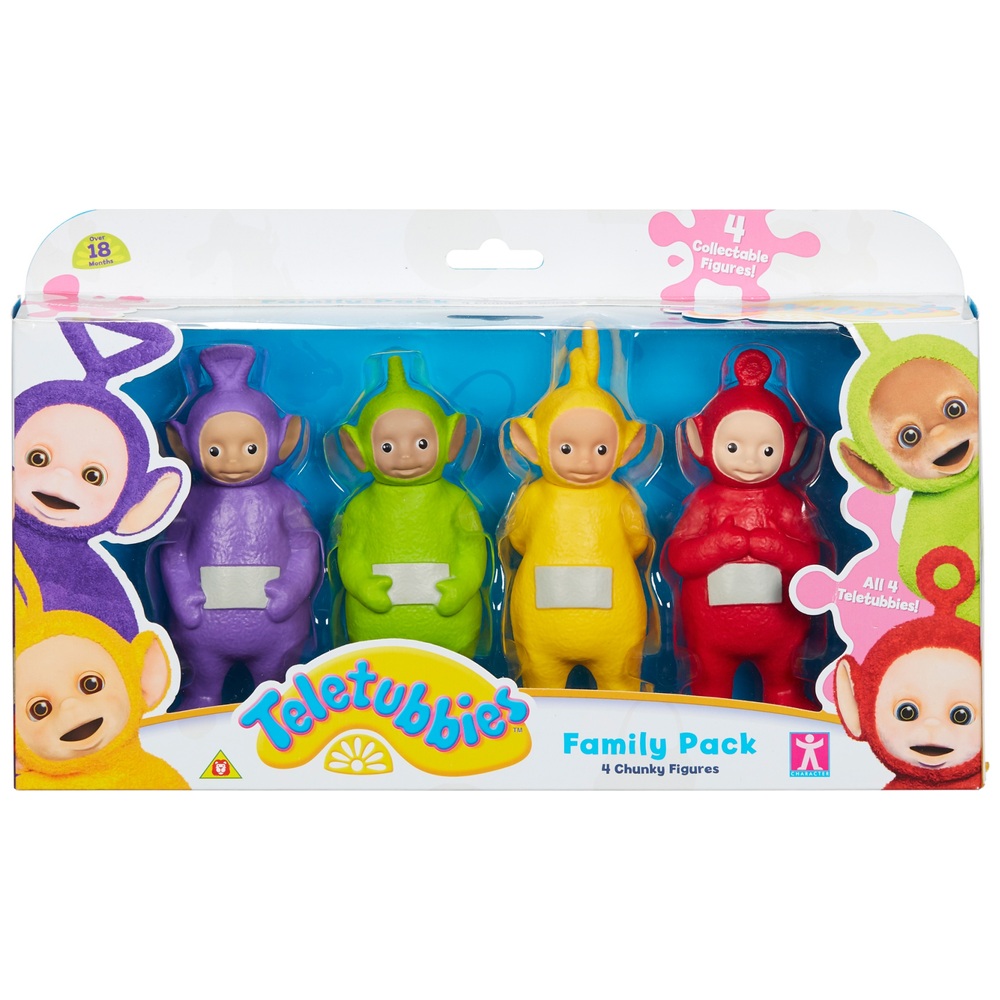 Teletubbies-Familienfiguren-Set (4 Figuren)