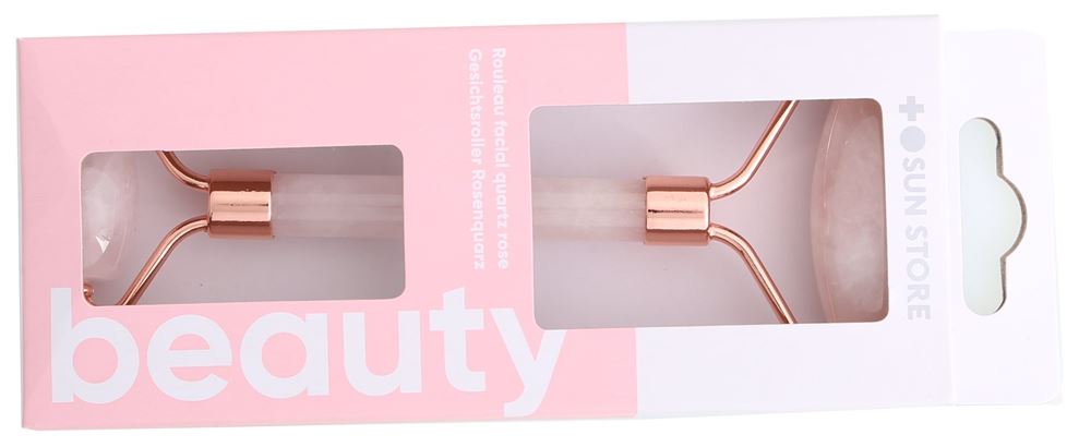 Sun Store Beauty Gesichtsroller<br>1 Stück, Rosenquarz
