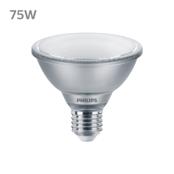 Philips LED PAR30S E27 75W dimbaar