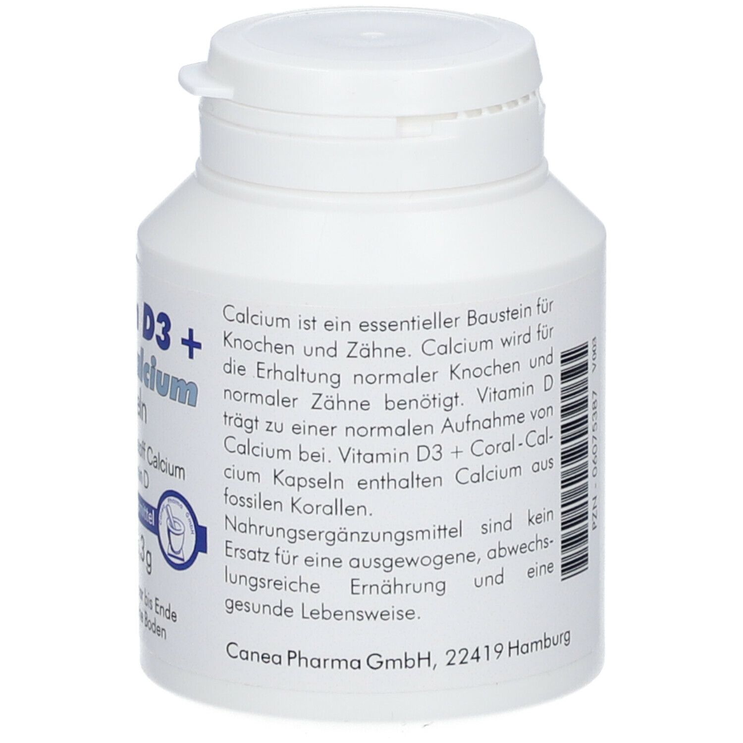 Vitamin D3 + Coral-Calcium Kapseln