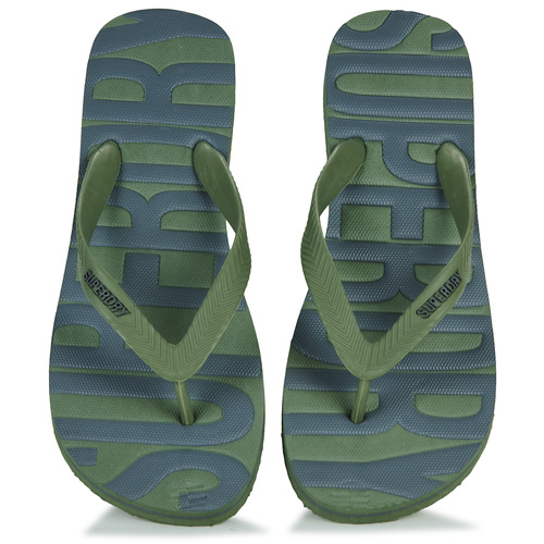 Superdry - VINTAGE VEGAN FLIP FLOP Kaki