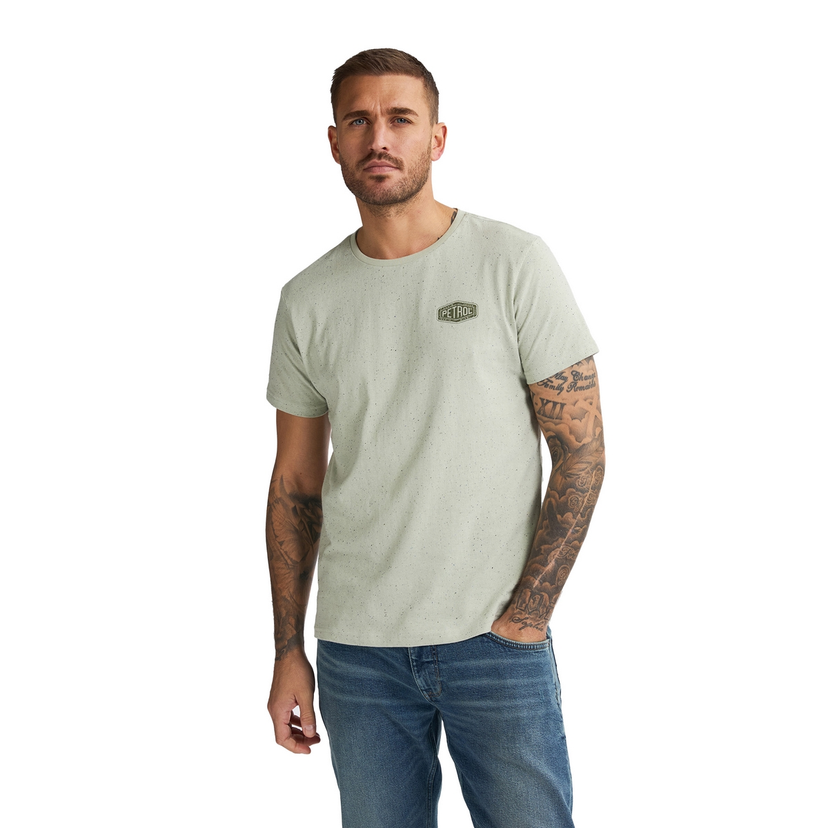 Heren T-shirt M-1050-TSR615