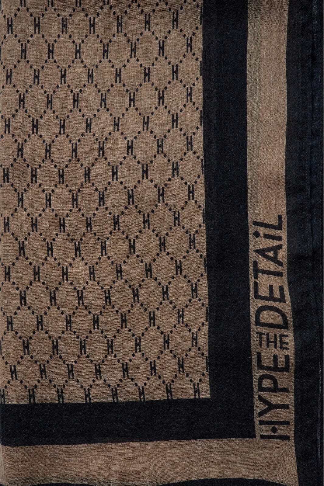 Hype The Detail Scarf W/Logo 81 brun