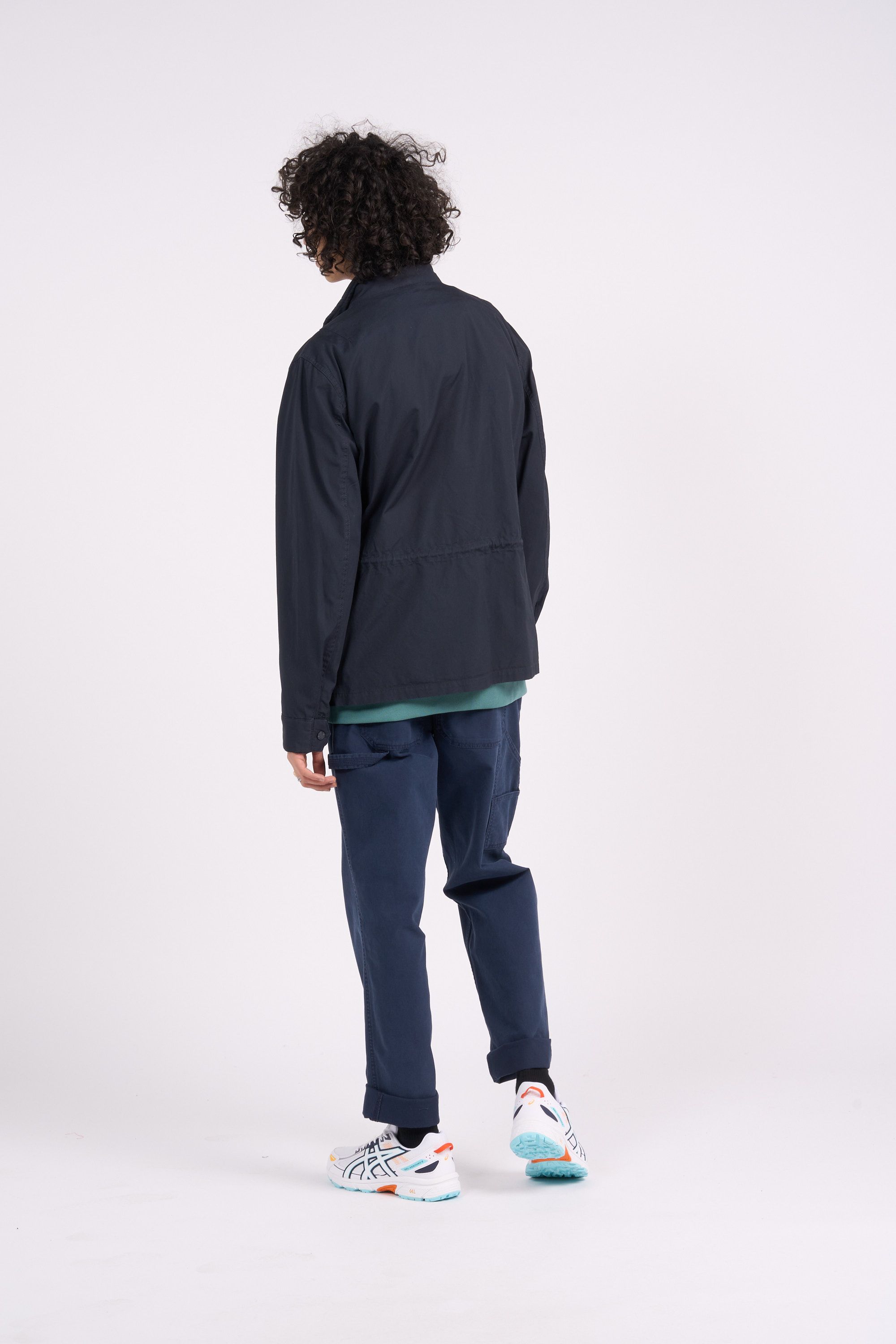 SCHOTT Veste BLOUSON 4 POCHES BADGE BRODE POITRINE SCHOTT Bleu