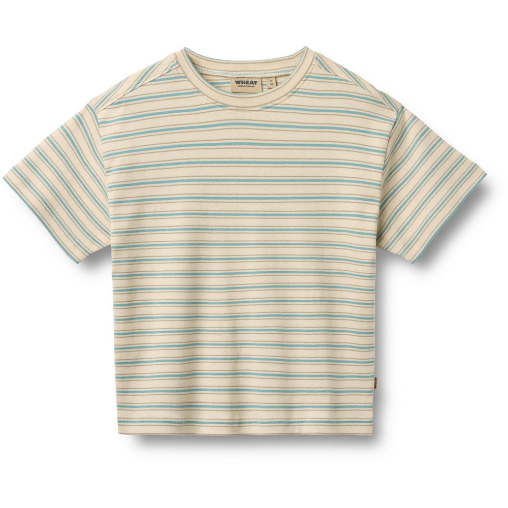 Køb Wheat Spring Lake Stripe T-shirt S/S Tommy