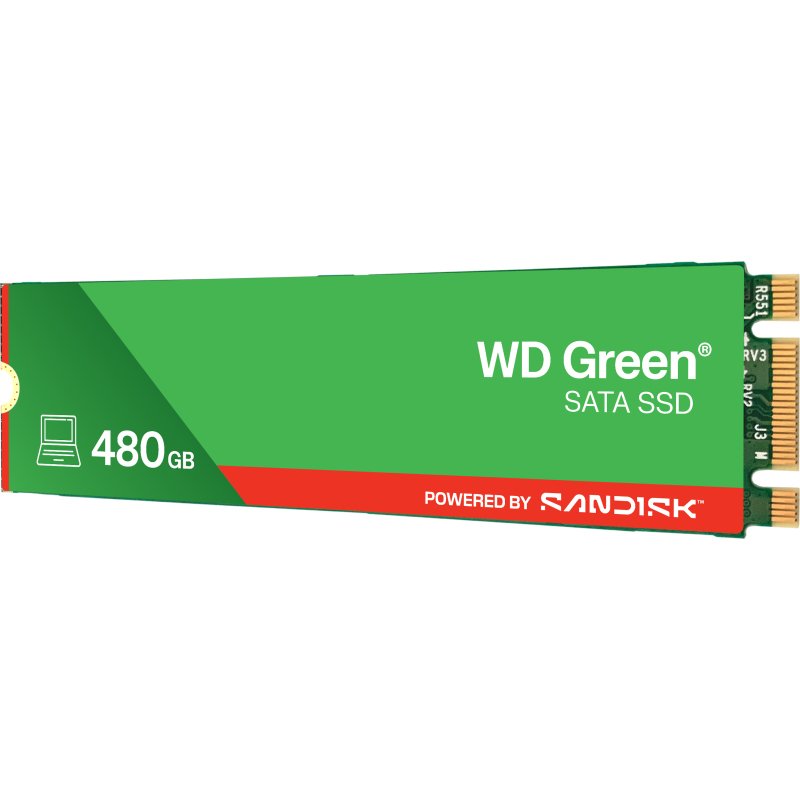 Western Digital Green WDS480G3G0B 480 Go M.2 Série ATA III