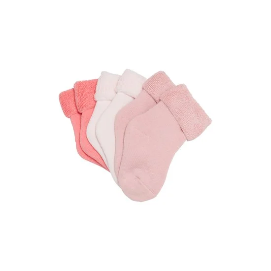Mes Essentiels Lot 3 Chaussettes   Rose Pearly        de               P'tit bisou