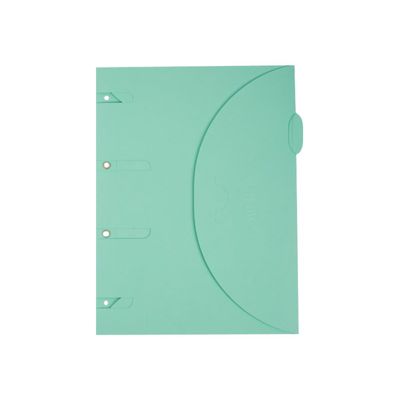 Smartfolder Wallou - 100 Chemises à 3 rabats - vert