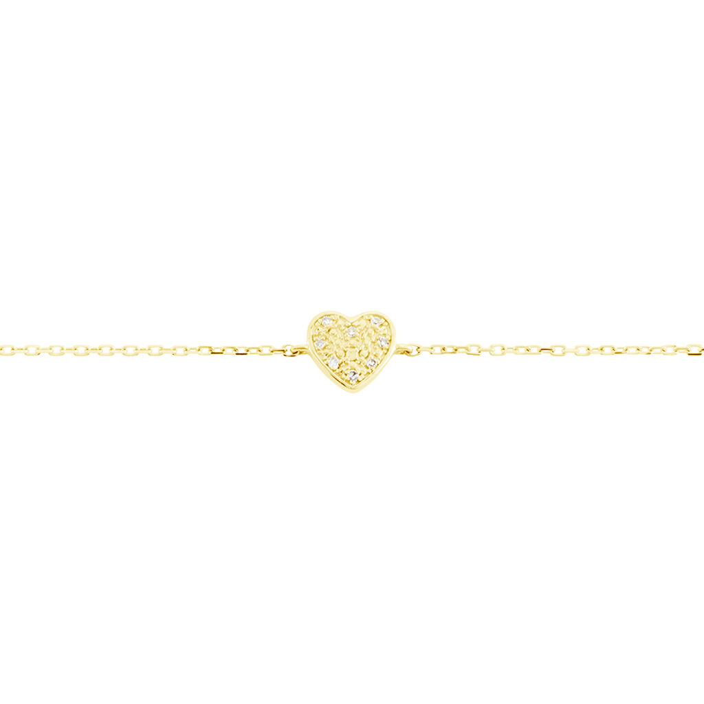 Bracelet Or Jaune Adorjan Diamants