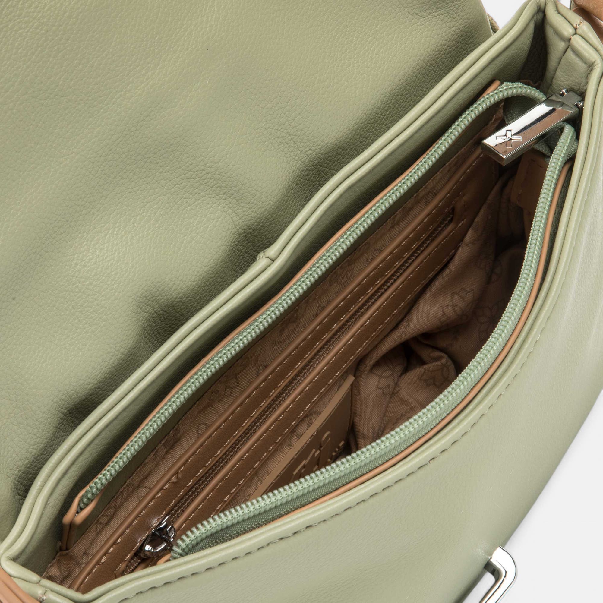 Sac bandoulière kaki