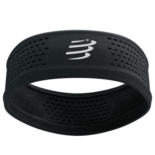 Bandeau running COMPRESSPORT THIN HEADBAND ON/OFF BLACK