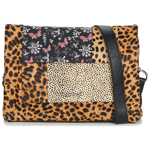 Desigual - BETA ANIMAL DORTMUND FLAP - Marron