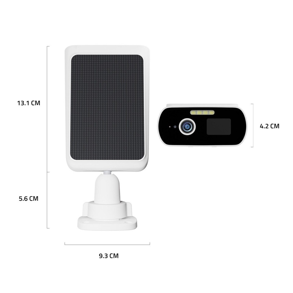 Hombli - Eco-Friendly Security Bundle: Hombli Smart Solar Cam 2K + Hombli Smart Doorbell Pack
