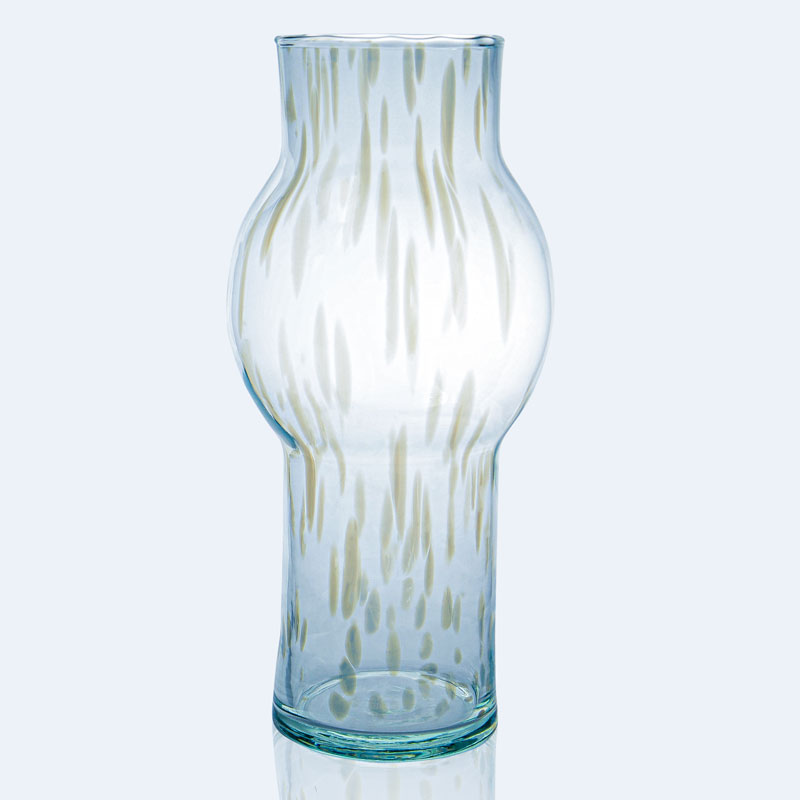Vase 'Samy' blanc mat