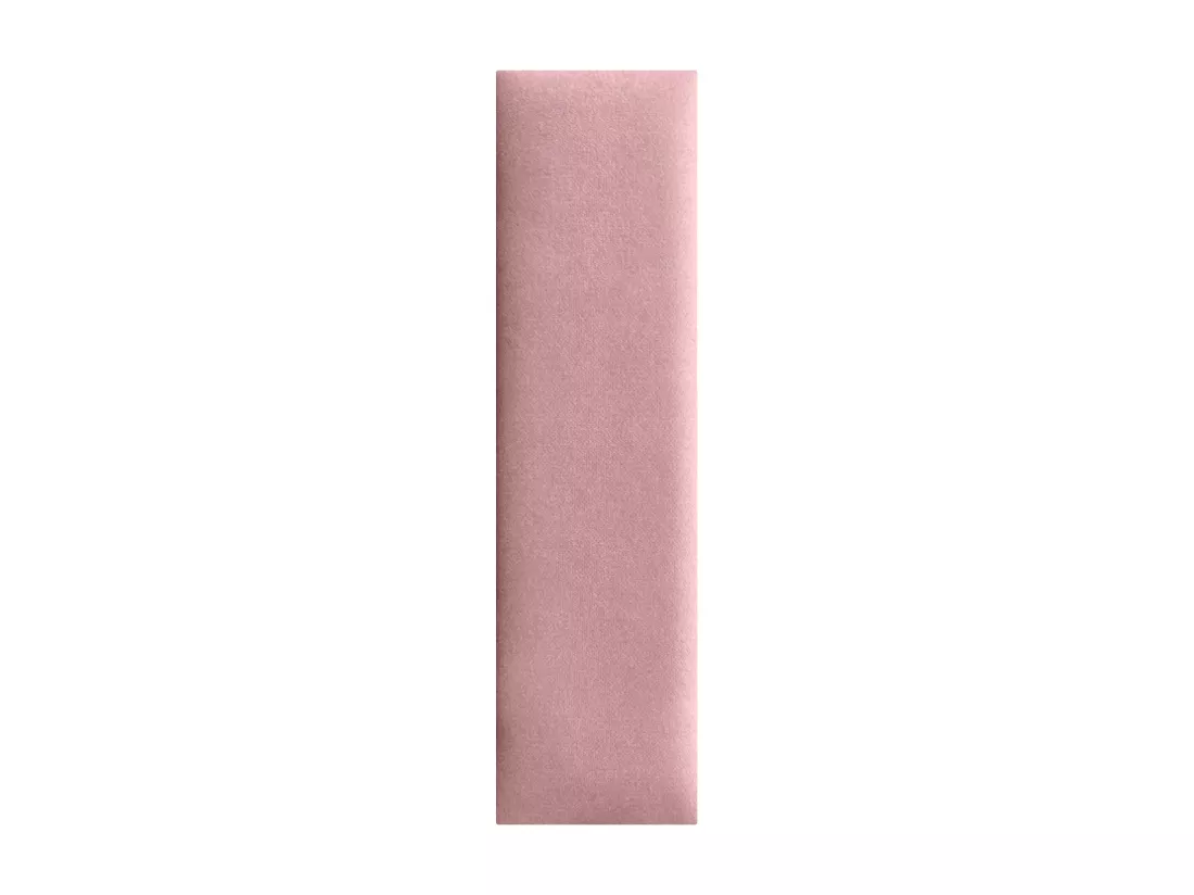 DHOME Lot de 6 Panneaux Rembourrés en Tissu Aqualine Autocollants pour Mur Acoustiques Absorbants Protection contre les Chocs (Rose, 60x30cm, x6)