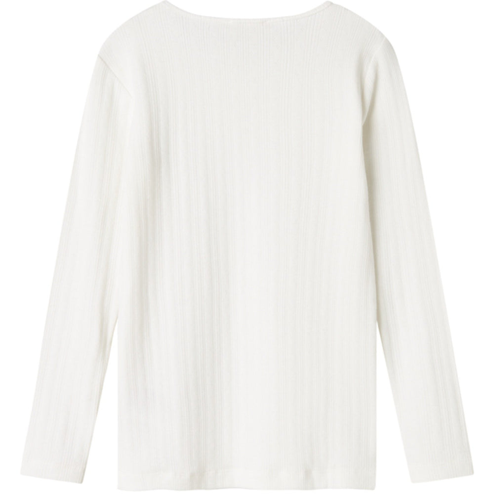Køb MarMar Modal Pointelle Gentle White Tamra Bluse