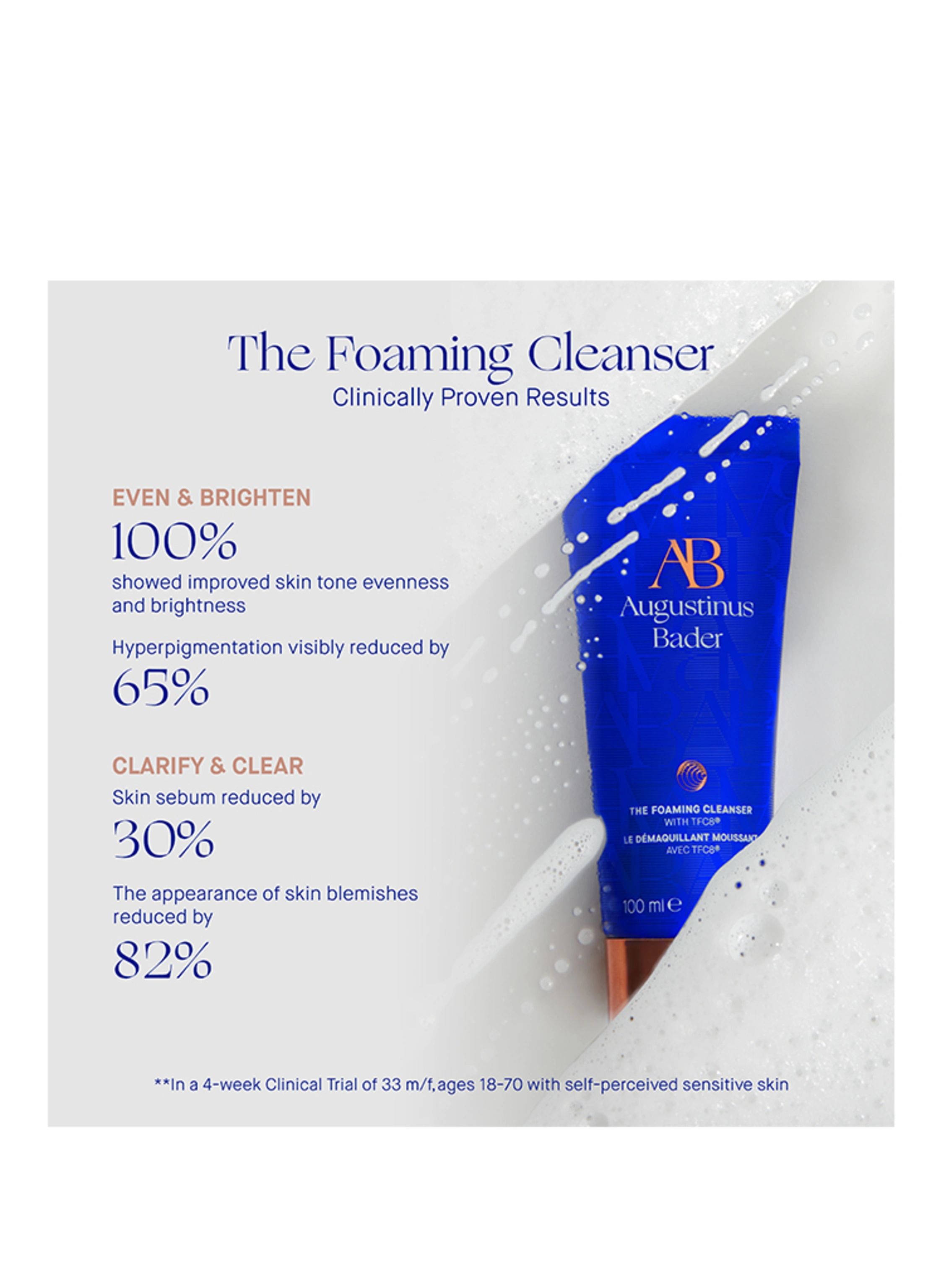 Augustinus Bader THE FOAMING CLEANSER TFC8®