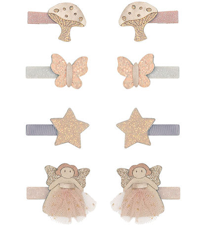 Mimi & Lula Haarspange - 8er-Pack - 3 cm - Fairy Garden