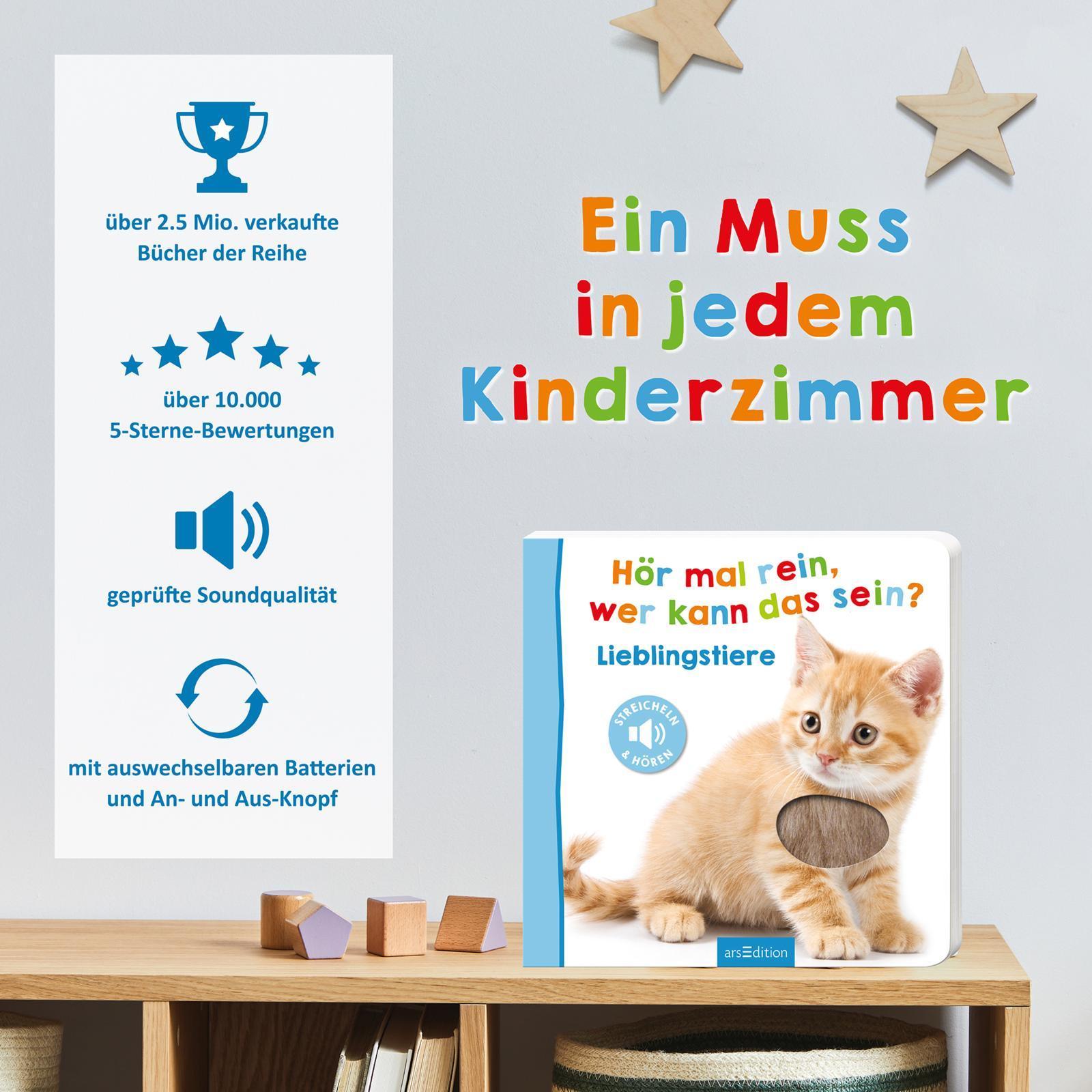 Hör mal rein, wer kann das sein? - Lieblingstiere