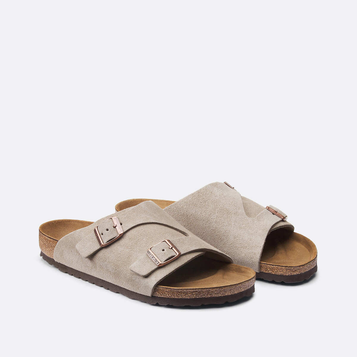 BIRKENSTOCK<br>Mulas de camurça Zurique