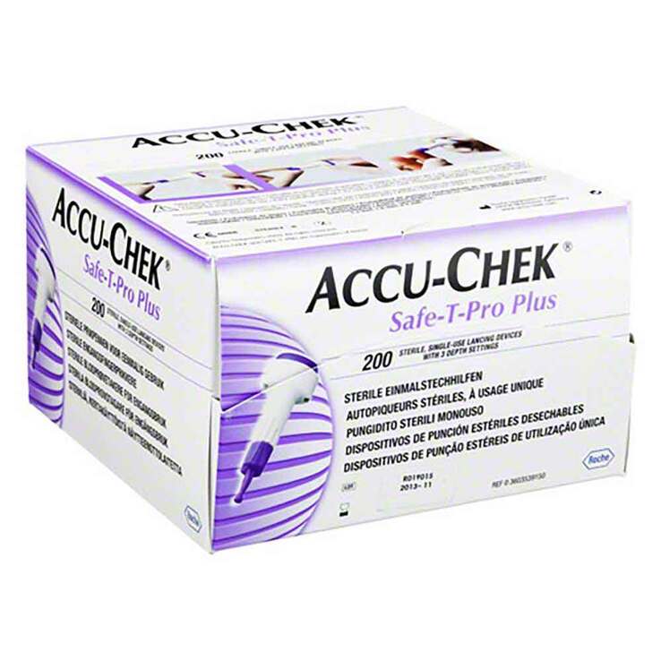 Accu Chek Safe T Pro Plus Lanzetten, 200 St