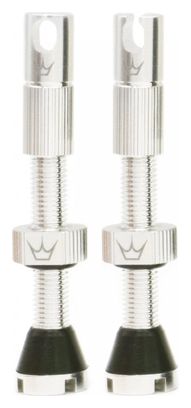 Valves Tubeless Peaty's x Chris King MK2 42mm Argent