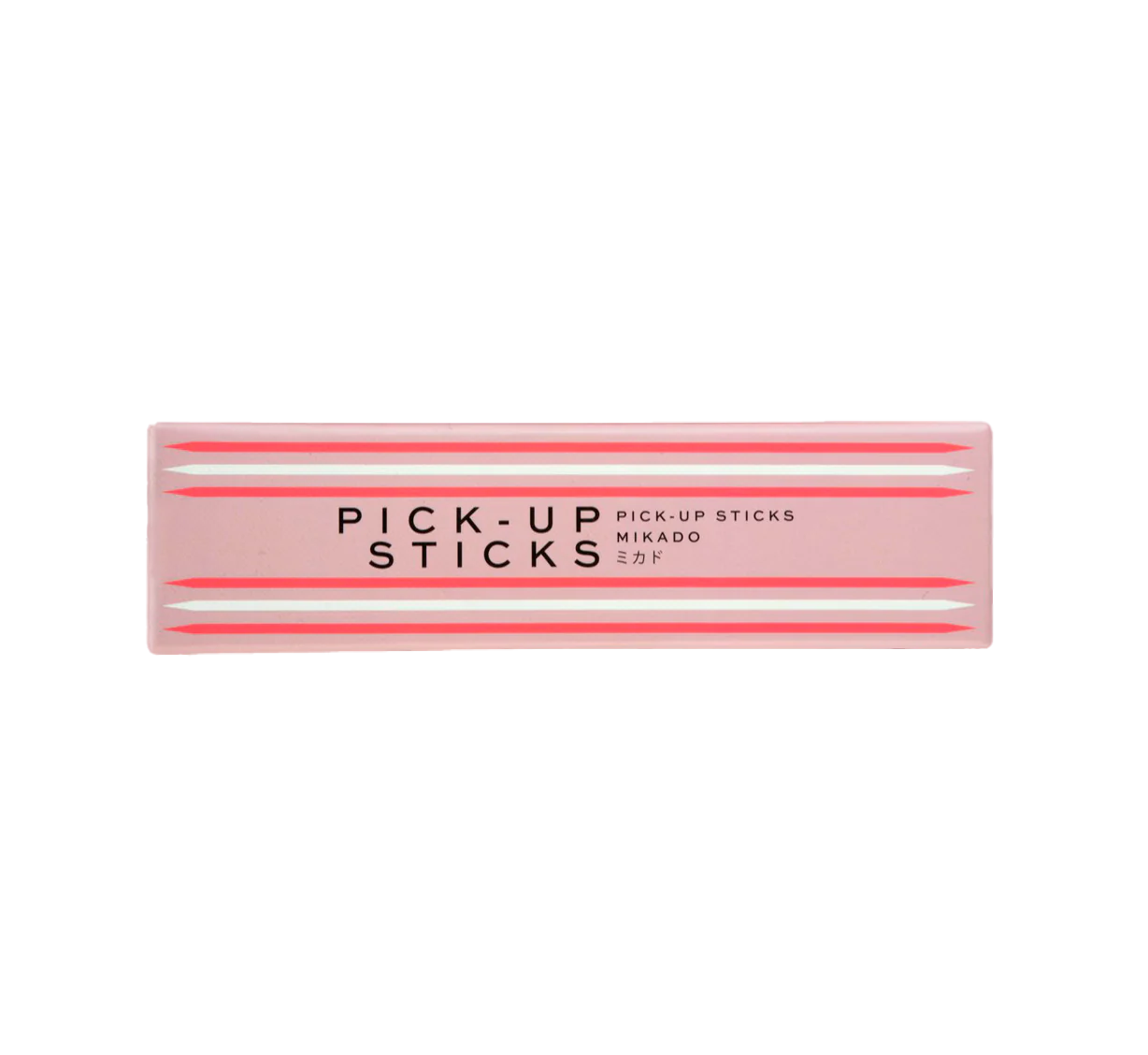 Printworks  Pick up sticks, spil - rød, lyserød, hvid