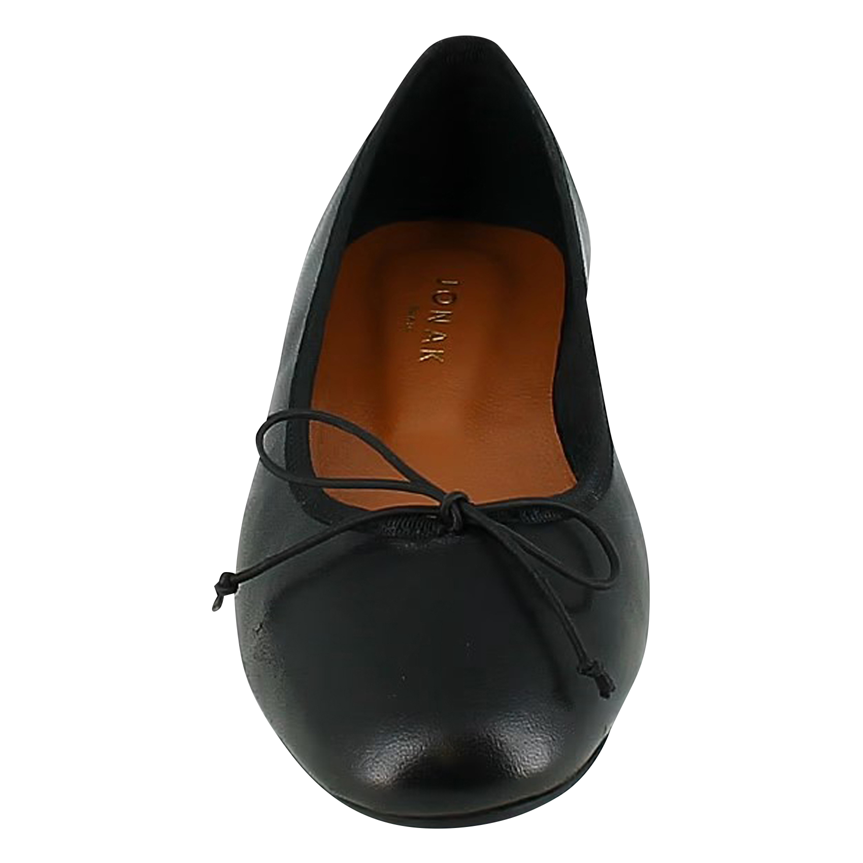 DELFINA - Ballerines en cuir | Noir