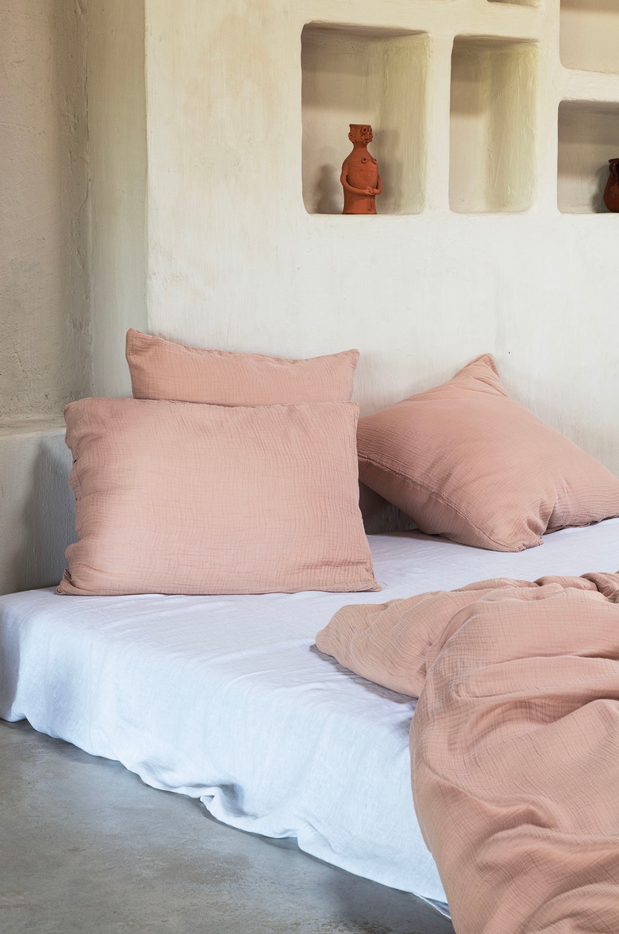 Journey Living Kissenbezug »Ibiza, Musselin Doppelgewebe«