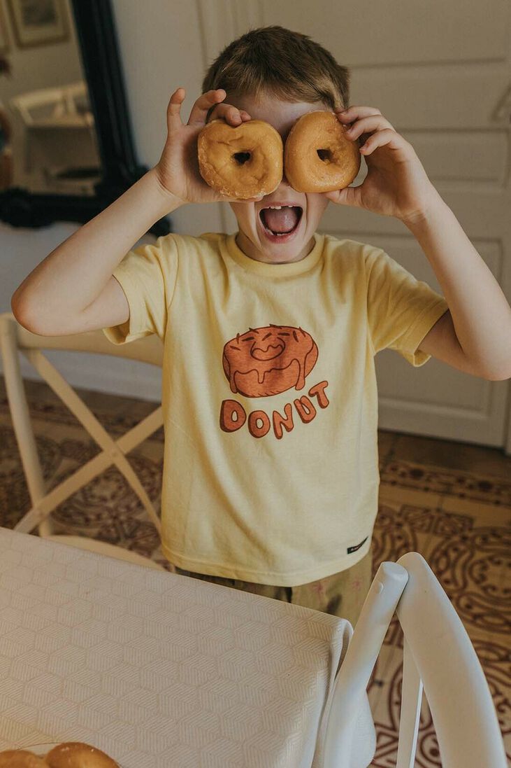 A MONDAY IN COPENHAGEN gele a monday in copenhagen t-shirt donut t-shirt