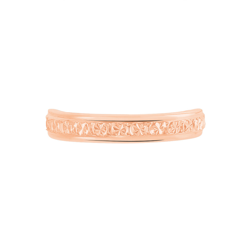 Alliance Laura Ruban Plat Or Rose
