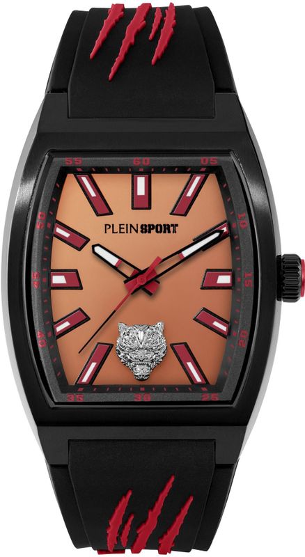 Philipp Plein Sport - Gaze - Horloge - Rood - 40 mm - Quartz - Waterdicht 5 ATM