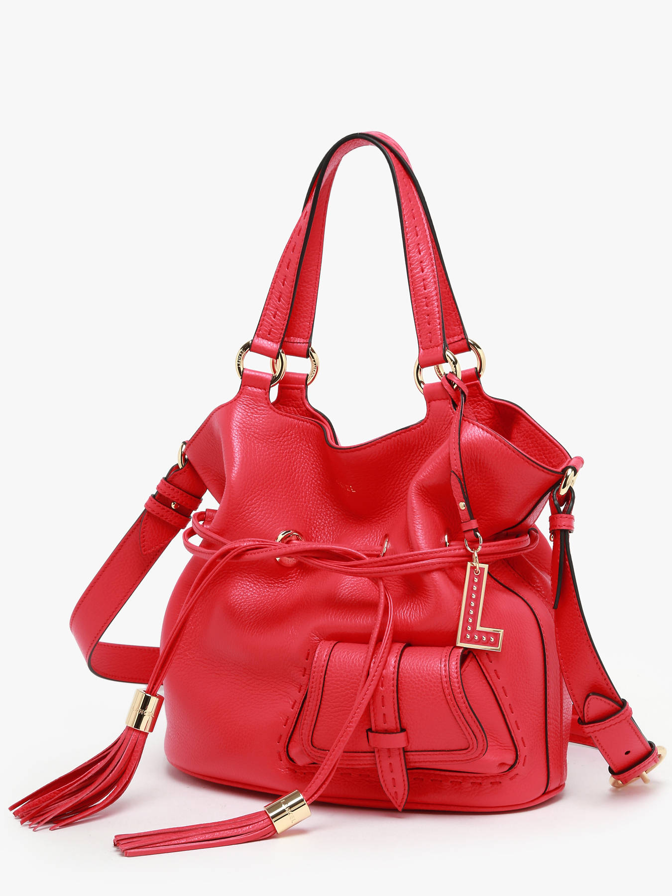 Sac seau M Premier flirt cuir LANCEL