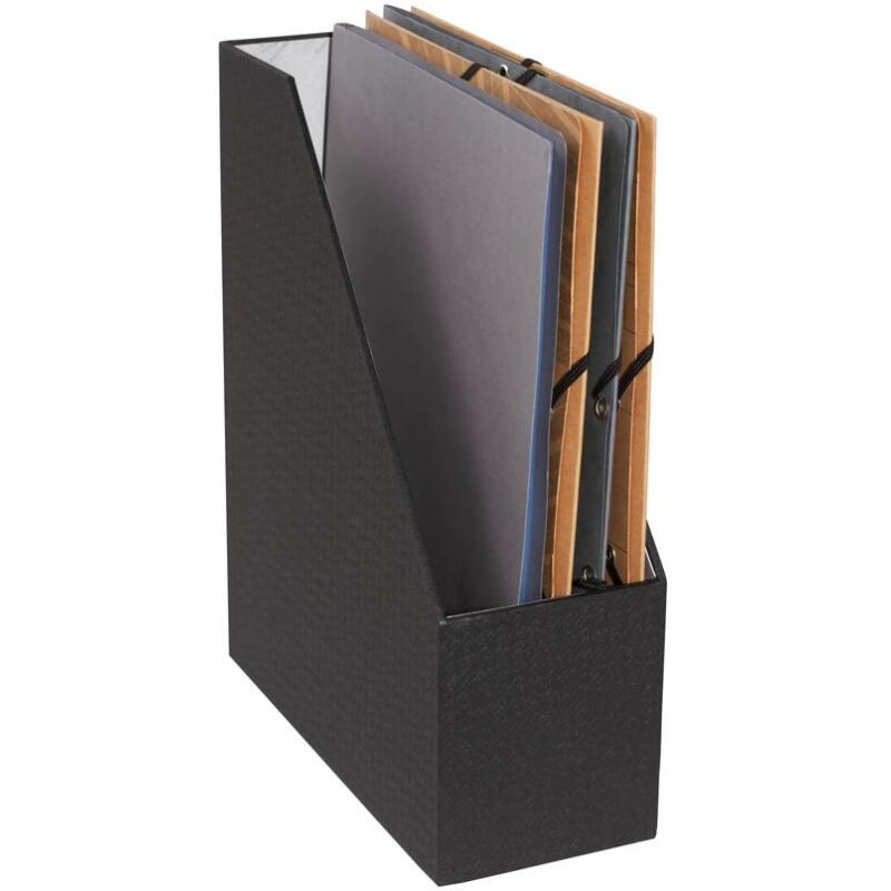 Porte-revues OfficeByMe dos 100mm - Noir