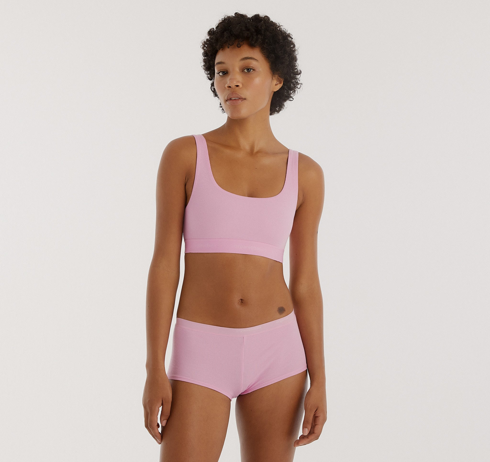 ORGANIC COTTON<br>Core Rib Shorty