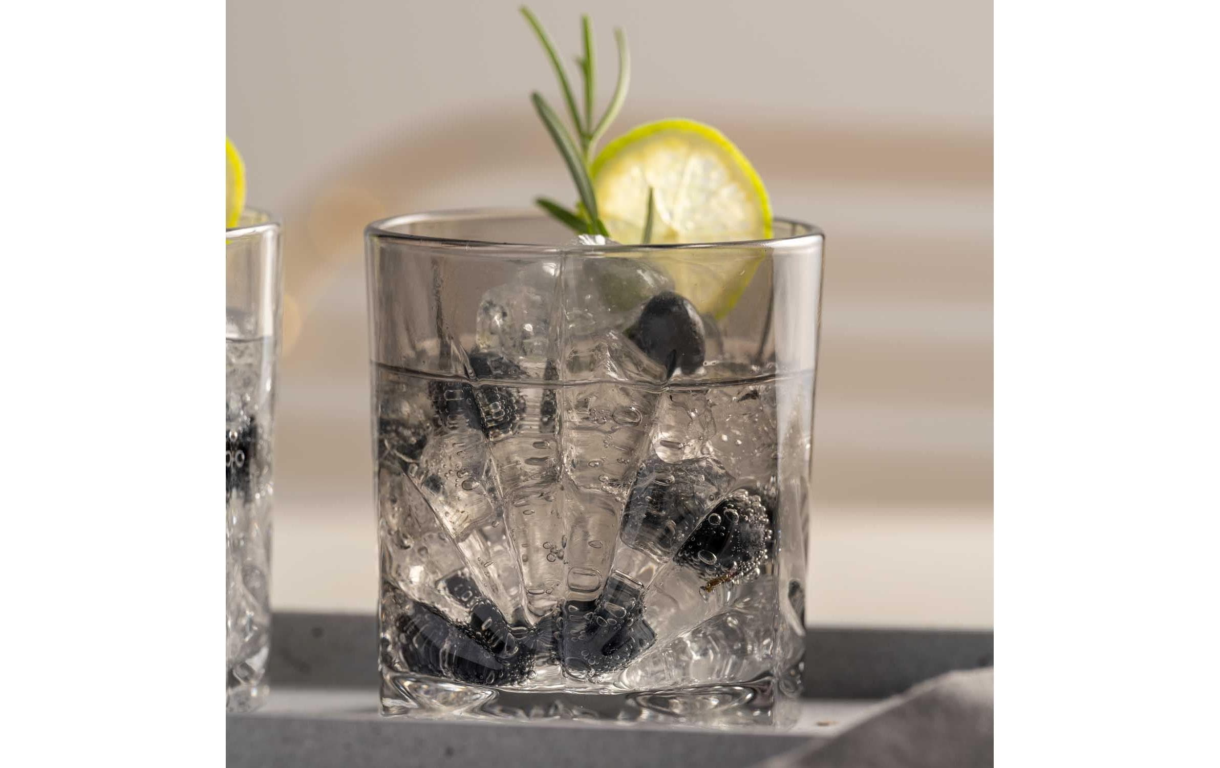 Whiskyglas Capri 330 ml, 4 Stück, GrauWhiskygläser Set