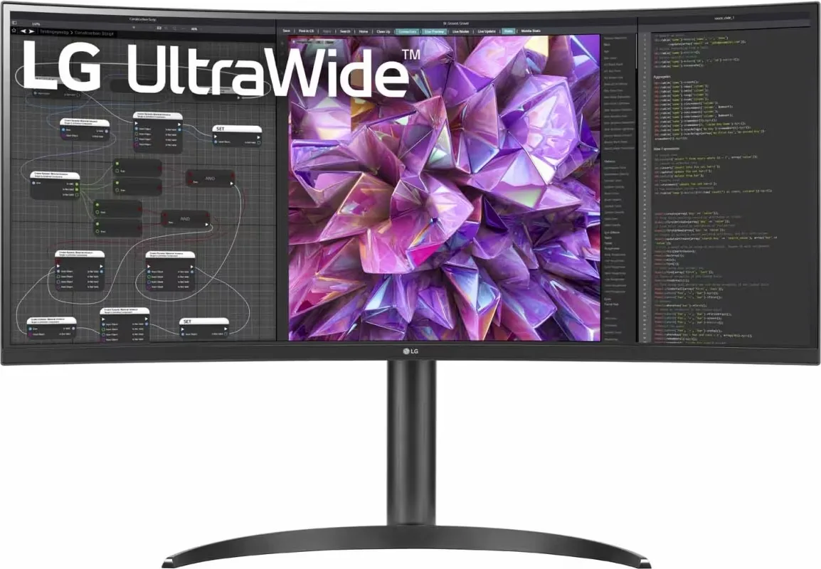 LG UltraWide 34WQ75C-B Écrans de bureau et professionnels