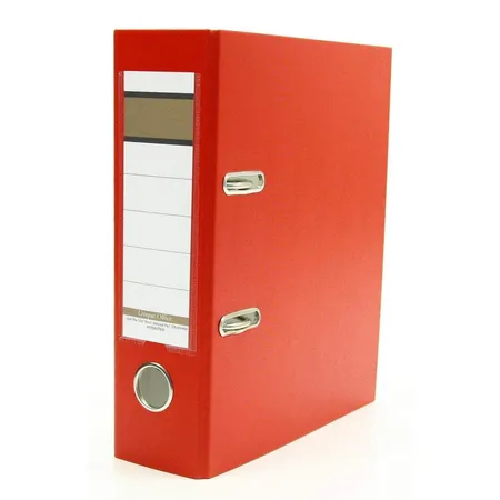 Livepac Office Ordner DIN A5, 75 mm, rot